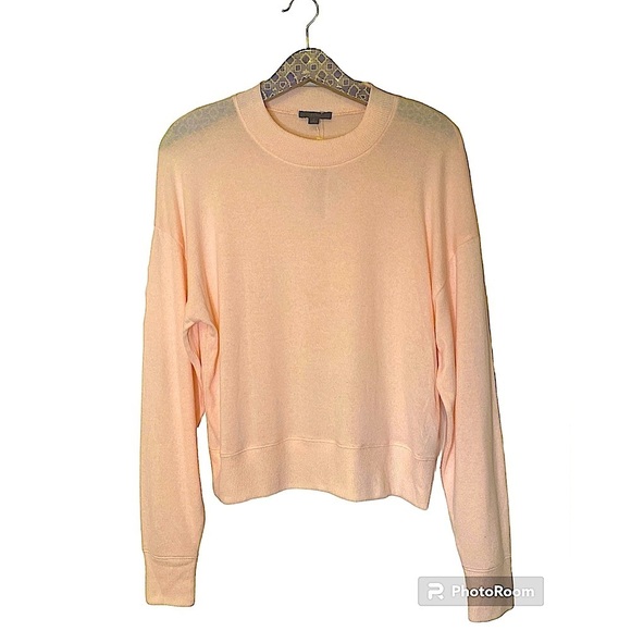 J. Crew Mock Neck Sweater Size M Pink - Picture 1 of 8